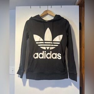 Adidas Trefoil Black Hoodie